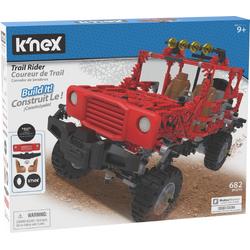 KNEX Gemotoriseerde Rode Jeep - Bouwset